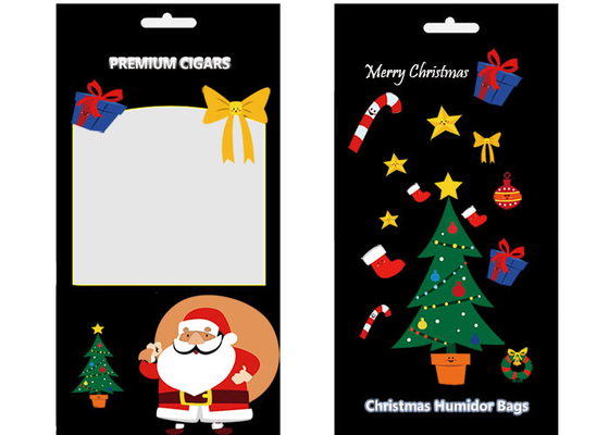 クリスマスの昇進の葉巻の加湿器袋、ヒュミドールの葉巻の包装袋