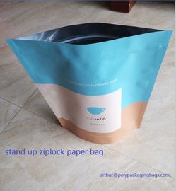 グラビア印刷の印刷を用いる乾燥した食糧ホイルのジップ ロック式袋/技術の紙袋