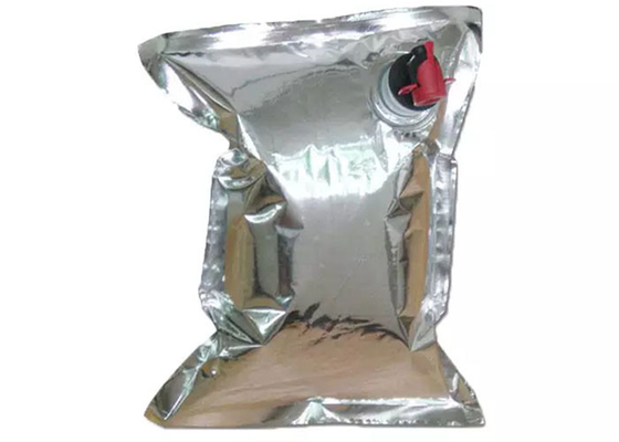 再使用可能な銀製の赤ワインのクォードのシール袋のアルミ ホイルのプラスチック飲料の栓が付いている液体の胸当て袋