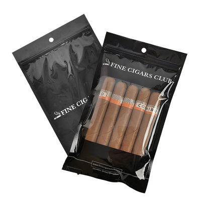 自己開発のプラスチック包装袋 - シガーバッグ / ジッパーと窓付き湿度シガーバッグ