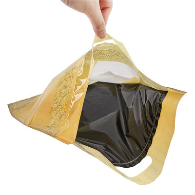 商標の習慣によって印刷されるクリーム色の味のシガーの保湿箱はマイラーのヒート シール ホイルを袋に入れる