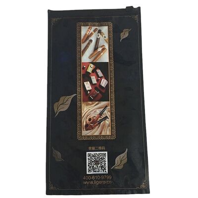 葉巻用保湿プラスチックジッパーバッグ 葉巻ヒュミドールバッグ 厚さ0.09mm 丈夫な密封で長持ちする鮮度