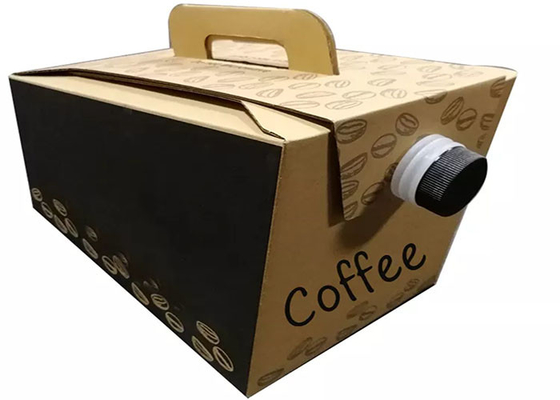 2L / 3L/5L弁/栓200が付いている箱ディスペンサーの使い捨て可能なコーヒー胸当て袋220ミクロン
