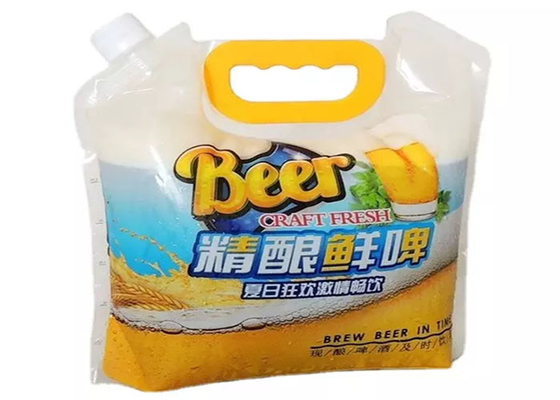 弁/帽子が付いている箱のワインの包装の袋の再使用可能な3/5リットル袋