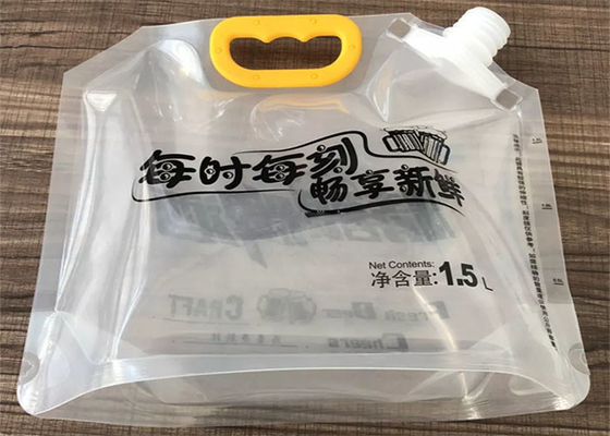 弁/帽子が付いている箱のワインの包装の袋の再使用可能な3/5リットル袋