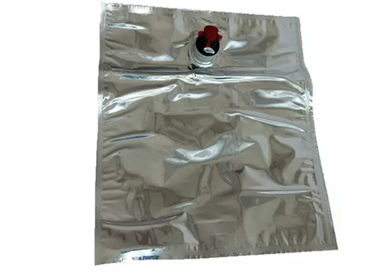 再使用可能な銀製の赤ワインのクォードのシール袋のアルミ ホイルのプラスチック飲料の栓が付いている液体の胸当て袋