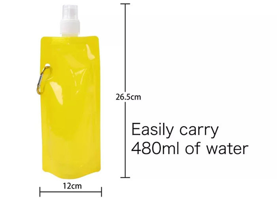 500ml 800ml 1000mlプラスチック水ジュースの液体圧搾は自由な袋BPAを立てる