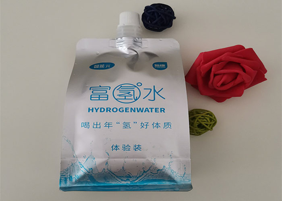 再使用可能な立場のプラスチック飲み物のミルク ジュースの水素水のための液体の口の袋