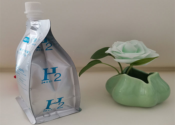 再使用可能な立場のプラスチック飲み物のミルク ジュースの水素水のための液体の口の袋