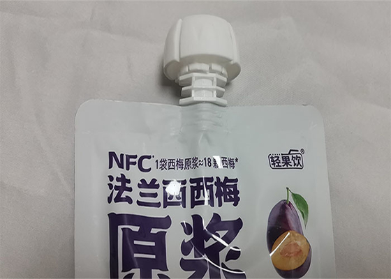 フルーツのパルプのために包む注文の印刷の再使用可能な液体の口の袋のベビーフード