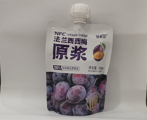 フルーツのパルプのために包む注文の印刷の再使用可能な液体の口の袋のベビーフード