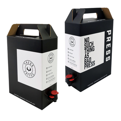 1L,2L,3Lの使い捨て紙箱の配送器,袋詰めされたジュース,熱いコーヒー飲料,液体パッケージ