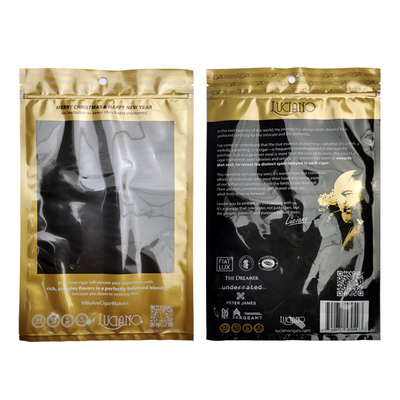 JiJiD カスタマイズ印刷袋 防湿 タバコ シガバッグ  Ziplock シガバッグ 包装バッグ 湿ったシガバッグ