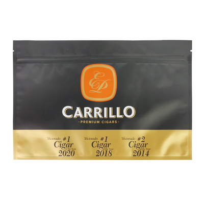 カスタムプリントシガー湿度防臭食品包装バッグジッパーロックタバコシガーラッププラスチック包装マイラーバッグ