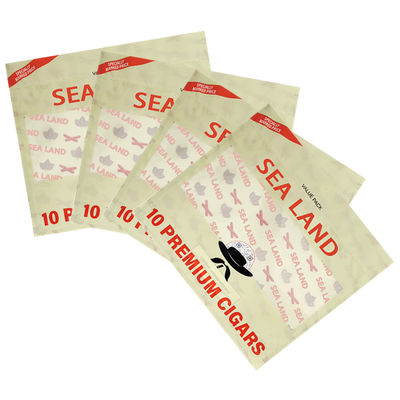 湿度防止シガ袋 タバコ 天然葉の包装袋 ポリエステルフィルムシガ包装袋