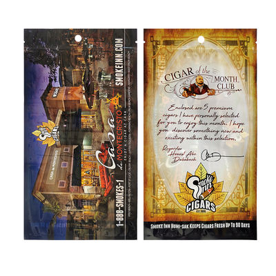 葉巻 湿った袋 透明葉巻 シープロック 葉巻 タバコ 湿度袋 熱密封 プラスチック 葉巻 湿気包装袋