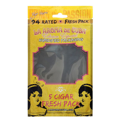 カスタムプリント Ziplock シガーの包装袋 シガーの水分補給層の湿ったプラスチック袋