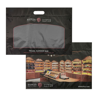 パーソナライズ 印刷 湿度 シガバッグ  Zipper シガ Humidor 梱包 旅行 湿度 湿度 バッグ