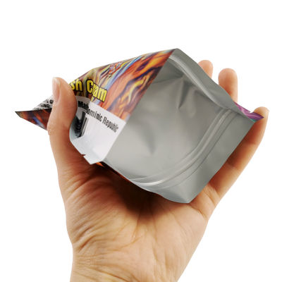 カスタムロゴ ヒートシールフォイルマイラーバッグ 湿度タバコ包装 ジッププラスチックヒュミドールシガーチャック袋