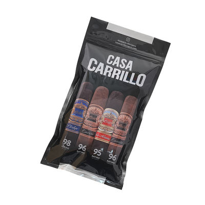 加湿器付きカスタム高級レザーシガー旅行ケース ポータブルシダー裏地加湿器バッグ モイスチャーコントロールジップロックポーチ