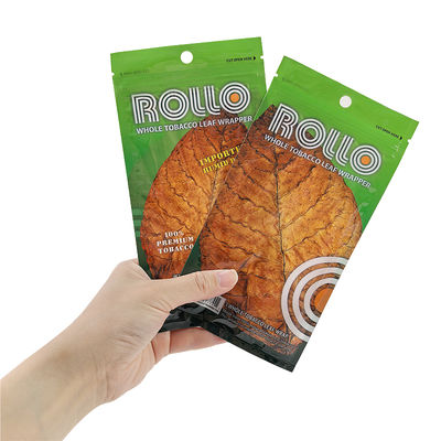カスタム印刷 プラスチック 手巻き 喫煙用品 タバコ シープロック シガバッグ 潤滑包装袋