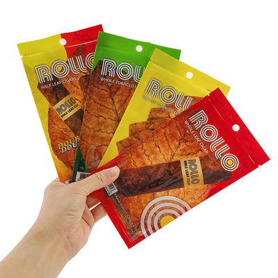 カスタムプロフェッショナルシガー加湿器保湿バッグ パーソナライズされた湿度 プラスチックシガー包装袋