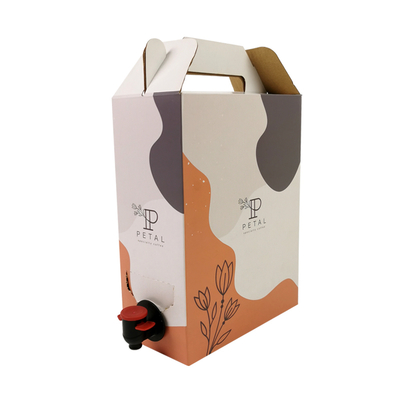 1L/2L/3L カスタムコーヒーボックス バルブ配給器の箱内の使い捨てコーヒーバッグ
