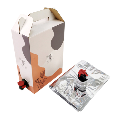 1L/2L/3L カスタムコーヒーボックス バルブ配給器の箱内の使い捨てコーヒーバッグ