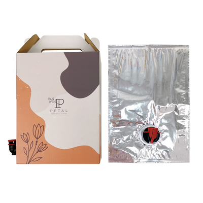 1L/2L/3L カスタムコーヒーボックス バルブ配給器の箱内の使い捨てコーヒーバッグ