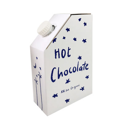 1L 3L 5L クラフト紙 カフェボックス BIB カフェボックス内のバッグ バルブ液体配給器付き 箱内の使い捨てのコーヒーバッグ