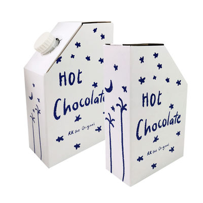 1L 3L 5L クラフト紙 カフェボックス BIB カフェボックス内のバッグ バルブ液体配給器付き 箱内の使い捨てのコーヒーバッグ