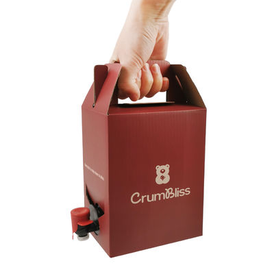 1L-10L 無菌飲料 BIB フィラーキャッパー バッグインボックス ヒートシール アルミワイン＆ジュースパウチ Vitop タップ付き ミネラルウォーター用