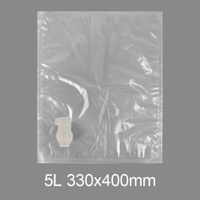 カスタム 透明 BIB 3l 5l 10l 20l プラスチックのタップバッグ 飲料水 ワイン ジュース バッグ ボックス ディスペンサー バターフライ バルブ Vitop