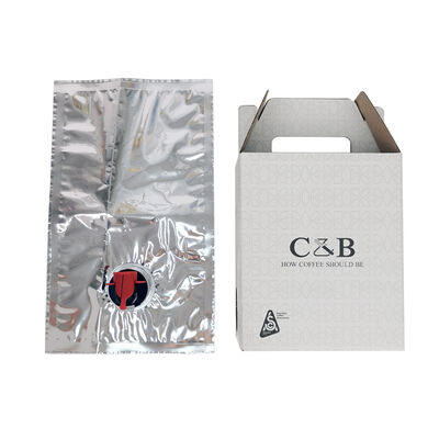 多用途包装用、注ぎ口付き、ハンドルなしのイージーディスペンシングバッグインボックス