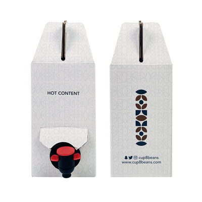 多用途包装用、注ぎ口付き、ハンドルなしのイージーディスペンシングバッグインボックス