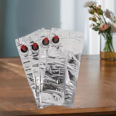 テクスチャードサーフェスバッグインボックスプラスチックコンテナ（スパウト付き）食品グレード液体包装用途に適しています