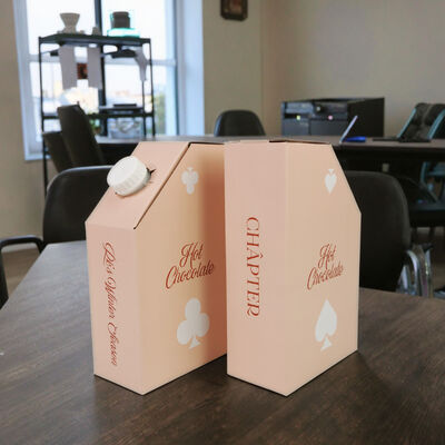 ISO SGS認証 バッグインボックス カスタム印刷 四角・長方形パッケージ 液体保管ソリューション