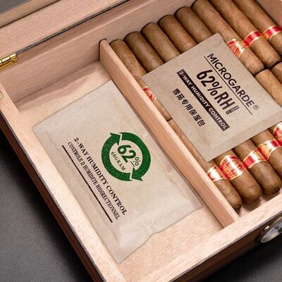 Ziplock Design Plastic Cigar Bags Utilizing MOPP PE Material Offering Superior Protection Against Environmental Factors