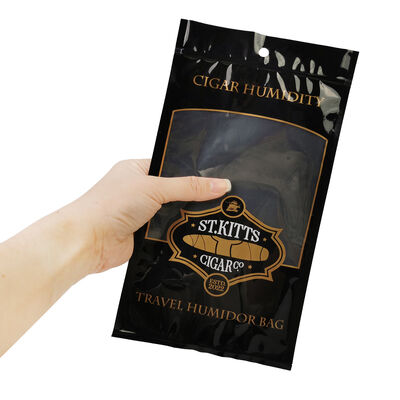 MOPPPE Cigar Humidor Bags Ziplock Design Holds 5 Cigars Durable Moisture Resistant Storage Solution