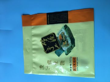 多袋を包む注文キャンデーの軽食の薬はプラスチック パッキング袋ハンガーの穴が付いているジッパー袋を薄板にした