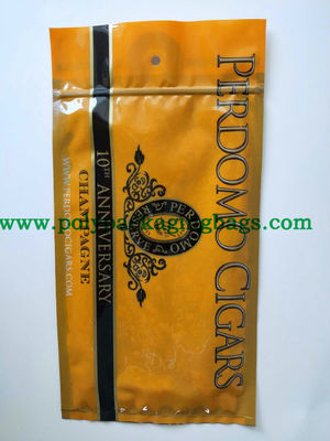 シップロック 湿ったたばこ包装袋 旅行用 プラスチック袋 巻物 葉巻包装袋 穴と窓付き