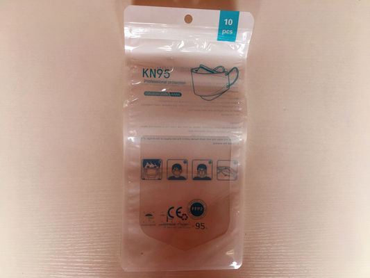 CPPのプラスチック ジッパーの袋のジップ ロック式のマスクの包装袋を印刷する使い捨て可能なグラビア印刷