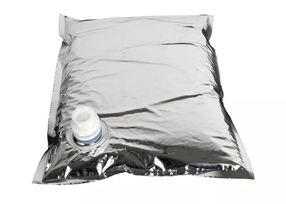 アルミニウムめっきの胸当ての飲料包装袋の液体のワインはカスタマイズした