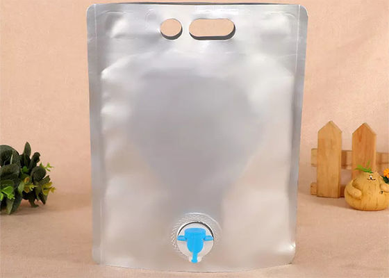 アルミ ホイルの口の/Spigot BOPAのPE材料が付いている再使用可能なワインの袋