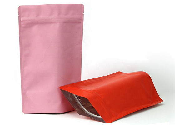 食糧のための紅茶のアルミニウム ジッパー ロックの袋のDoypack曇らされた無光沢のマイラーの貯蔵