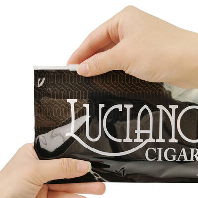 葉巻の新鮮さを長く保つため,水分補給システムと透明な窓付きのポータブル葉巻ハミドール袋